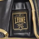 Боксерські рукавиці Leone Black 12 унцій професійні з натуральної шкіри для боксу кікбоксингу та єдиноборств - изображение 7