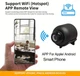 Мини Wi-Fi камера видеонаблюдения 1080P Full HD Черная - изображение 3