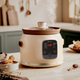 Электрическая мультиварка Bear, кастрюля из натуральной фиолетовой минеральной глины для супа, небольшой размер на 1-2 персоны, электрическая кастрюля для тушения, фиолетовая глиняная электрическая кастрюля для домашнего использования, кастрюля для пригот - зображення 10