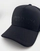 Чоловіча Зимова Кепка Тракер ARMANI EXCHANGE на Флісі з Вухами (Котон), Чорна розмір L/XL (60-61 см) - зображення 4