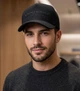 Чоловіча Вовняна Бейсболка Тракер ARMANI EXCHANGE Чорна відкрита ззаду розмір S (57-58 см) - зображення 2
