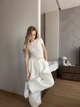 Жіночі oversize штани на флісі / Білий 42-46 / BASED 0139750 - зображення 2