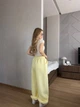 Жіночі oversize штани на флісі / Жовтий 42-46 / BASED 0139740 - зображення 9