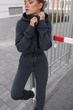 Комбинезон флисовый Come See And Buy Зима 40-42 Графит - изображение 1
