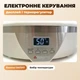 Сушарка для грибів овочів і фруктів Ambiano 350 Вт електросушарка ягід яблук мʼяса дегідратор пастили 5 ярусів побутова - зображення 2