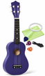 Укулеле сопрано 21" + комплект аксесcуаров S (Гавайская гитара) HM100-GB Dark Purple (mrk20112002) - изображение 1