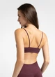 Безшовний топ в рубчик на тонких бретелях Giulia CAMI TOP RIB S/M Violet-eggplant - зображення 3