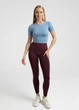 Топ з коротким рукавом та круглим вирізом Giulia CROP T-SHIRT S/M Blue-faded denim - зображення 4