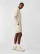 Шорты на флисе хлопковые короткие мужские Gap 373028045 L Молочные (1163066026) - изображение 4