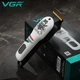 Триммер VGR V-971 WHITE, Professional, 3 насадки, LED-дисплей - изображение 6