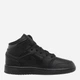 Подростковые высокие кеды для мальчика Jordan 1 Mid 554725-091 37.5 Black (193658125024) - изображение 3