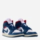 Женские кеды высокие Jordan 1 Mid BQ6472-146 38.5 (7.5US) 24.5 см Комбинированные (196604359559) - изображение 2