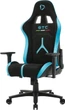 Fotel gamingowy ONEX STC Alcantara L Series, Air Suede / PVC Black / Blue (ONEX-STC-A-L-BB) - obraz 2