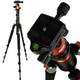 Statyw fotograficzny DNA PS1 PRO 170 cm tripod z głowicą 360° uchwytem na telefon udźwig 8 kg (5908249826953) - obraz 10