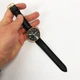 Часы наручные мужские SKMEI 5702/2075GDBK, Стильные повседневные мужские кварцевые часы - изображение 3