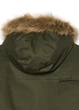 Куртка мужская Cropp удлиненная хаки зимняя с мехом, размер M - изображение 6