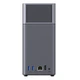 Мережеве сховище NAS UGREEN NASync DH2300 A1113054 на 2 відсіки 4GB RAM 1xGbE 1xUSB-C 2xUSB-A - зображення 3