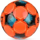 Футзальный мяч Select FUTSAL ATTACK DB (FIFA BASIC) V26 оранжево-голубо-золотой Размер 4 107347-010 - изображение 3