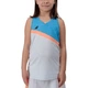Майка для тенниса детская Babolat PLAY TANK TOP голубо-оранжево-белая 10-12 лет 3GTF071-1095 - изображение 4