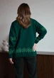Джемпер женский ELFBERG MOD-5089 44-62 Изумрудный (2000001090640_ELF) - изображение 2
