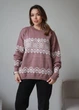 Джемпер женский ELFBERG MOD-5089 44-62 Темно-пудровый (2000001090657_ELF) - изображение 4