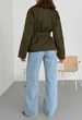 Тренч женский ELFBERG UW-077 42-48 Хаки (2000001046753_ELF) - изображение 4