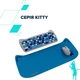 Комплект (клавіатура, миша) Canyon HSET-W6 Kitty Edition Blue (CNS-HSETW6BL) - зображення 10