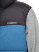 Теплий чоловічий жилет Converse синтепонова безрукавка синя з чорним Розмір L - зображення 4