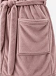 Халат женский больших размеров с капюшоном зимний BARWA garments 0411 2XL Капучино (2110004115650) - изображение 3