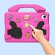 Противоударный детский чехол EVA Kids Like Cartoon с подставкой для Xiaomi Redmi Pad 2 9.7" экран / Poco Pad C1 9.7" 2026 (Малиновый) - изображение 8