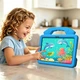 Противоударный детский чехол EVA Kids Like Cartoon с подставкой для Xiaomi Redmi Pad 2 9.7" экран / Poco Pad C1 9.7" 2026 (Голубой) - изображение 7