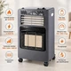 Газово-електричний обігрівач 2в1 Domotec MS-6607, 4200 Вт. інфрачервоний підлоговий обігрівач (1011202-Black) - зображення 3