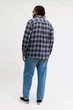Сорочка у клітку (тонка байка) синього кольору Jack&Jones 4XL (400157-blue-14010) - изображение 4