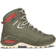 Черевики LOWA Renegade Evo GTX MID W жіночі grey green-panna 39.5 олива - изображение 6