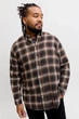 Сорочка у клітку (тонка байка) коричневого кольору Jack&Jones 3XL (400157-brown-14002) - изображение 2