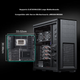 Корпус для настільного сервера PHANTEKS 614PC Full Tower E-ATX (підтримує материнську плату SSI-EEB/відеокарту 5090/8 слотів PCI/відсіки для декількох жорстких дисків NAS) - зображення 5