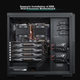Корпус для настільного сервера PHANTEKS 614PC Full Tower E-ATX (підтримує материнську плату SSI-EEB/відеокарту 5090/8 слотів PCI/відсіки для декількох жорстких дисків NAS) - зображення 8