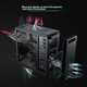 Корпус для настільного сервера PHANTEKS 614PC Full Tower E-ATX (підтримує материнську плату SSI-EEB/відеокарту 5090/8 слотів PCI/відсіки для декількох жорстких дисків NAS) - зображення 11