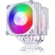 PHANTEKS Polar T6 White Anti-Gravity Dual Tower Air Cooler CPU Heatsink (PWM Dual ARGB Fans, Includes High-Nano Thermal Paste, Heat Spreader, and Shure Down Device) - изображение 3