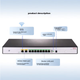 Маршрутизатор H3C ER3208G3-X проводной / 8 x LAN / 1 Гбит/с - изображение 5