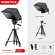 AMBITFUL T14Pro — портативний телесуфлер із великим екраном, сумісний із телефоном, планшетом, дзеркальною й бездзеркальною камерами, з функцією відеозапису, зображення субліктів, прямої трансляції та функцією фіксації помилок під час інтерв'ю. - зображення 4