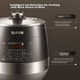 Електрична скороварка SUPOR 0 Coating Ball Pot, подвійна внутрішня каструля об'ємом 6 л, повністю автоматичне інтелектуальне резервування, домашнє використання, рисоварка високого тиску SY-60YC6011Q для 6-8 осіб - зображення 10