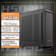 Компьютерный корпус Great Wall Iron Curtain H503B с боковыми панелями Iron Side Panel (два места для 20-см вентиляторов / боковая панель толщиной 0,88 мм / место для водяного охлаждения 360 мм / панель из мелкоячеистой стальной сетки / 7 отсеков для жестк - изображение 2