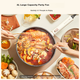 Midea Electric Wok, електрична плита, електрична пароварка, побутова електрична гаряча каструля, електрична каструля для приготування їжі, багатофункціональна невелика електрична каструля об'ємом 4 л для смаження, тушкування, приготування локшини, універс - изображение 2