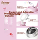 Пляшка SANRIO Hello Kitty Mini Double Drink з нержавіючої сталі 316 з трубочкою, жіночий новорічний подарунок 220 мл - изображение 12