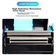 Термотрансферный принтер для печати этикеток и штрихкодов Gprinter GP-9134T, компьютерная версия, разрешение 300 DPI, печать на углеродной ленте, бирки для одежды, водяные знаки, бирки для ювелирных изделий, медные пластины, серебряная бумага, этикеточный - изображение 4