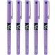 Фіолетова гелева ручка PILOT BX-V5, 0,5 мм, кулькова ручка-ролер Direct Liquid, фірмова ручка, маленька V5, ручка для студентських іспитів, високоякісний набір канцелярського приладдя, 5 ручок - изображение 4