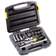 Набор из 20 метрических торцевых ключей STANLEY с трещоткой 12,5 мм, автомобильный быстрозажимной ключ 94-186-22 - изображение 4