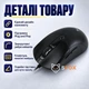 Игровой набор 2в1 TWolf TF330 (UA/ENG раскладка/RGB подсветка) Комплект клавиатура и мышь Black - изображение 4