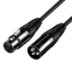 Мікрофонний кабель Mozos MCABLE-XLR-FTM, XLR тато — мама, 3 м - изображение 1
